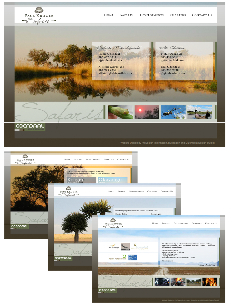 Paul Kruger Website Design